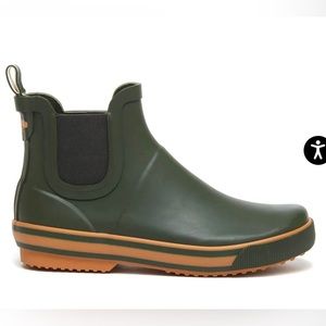 Short Rain boot | Rocket dog RAINBOW OLIVE GREEN BOOTIE - 9.5 - ankle height